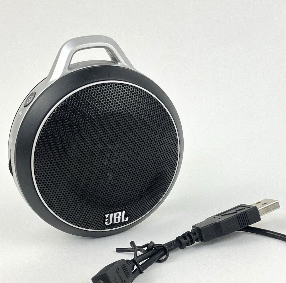 JBL Micro Wireless Speaker Black | Tested /w mUSB Cable Portable Bluetooth